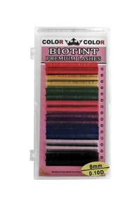 Кольорові вії 0.10D 8mm