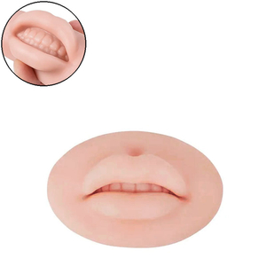 Губи силіконові для навчання пірсингу