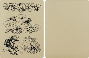 Імітація шкіри з малюнком 20см*15см